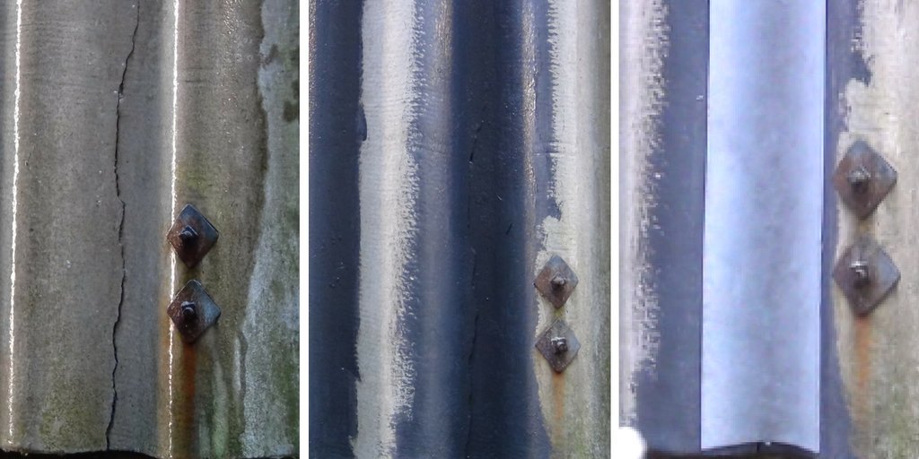 Leaking asbestos Roof