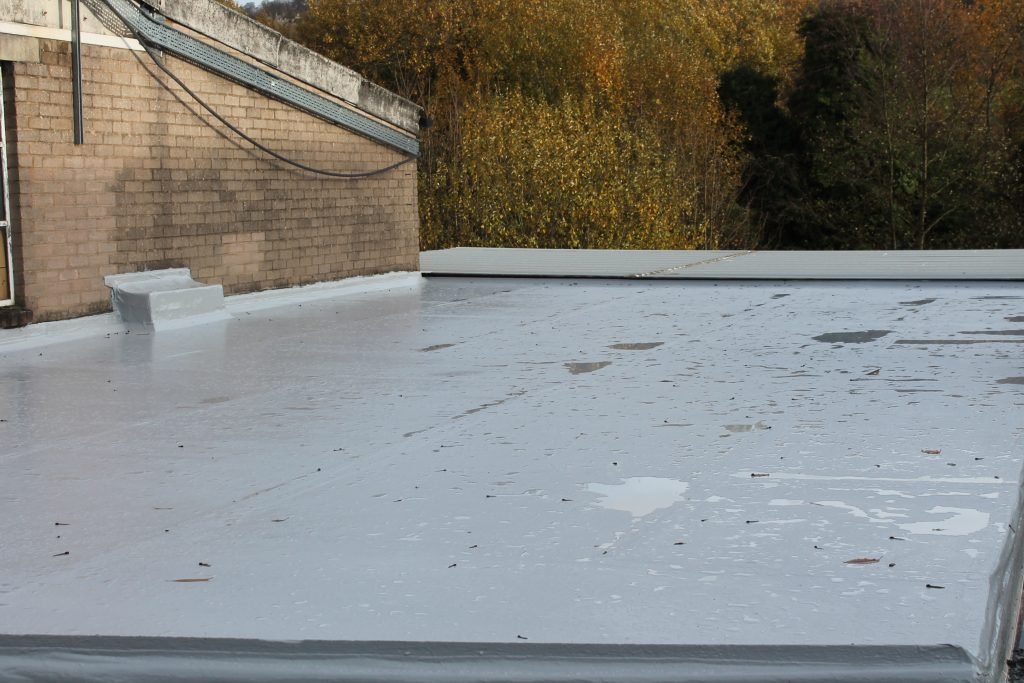 After GRP Roof Restoration Coat has been Applied
